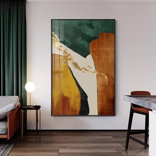 Wilderness Modern Abstract Living Room Poster Home Decoration Bedroom Entrance Corridor Large Frameless Printed Wall Painting