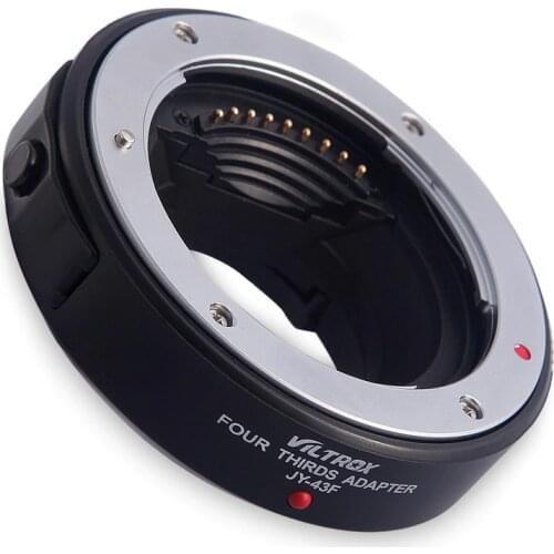 Viltrox JY-43F Auto Focus Lens Mount Adapter for Four Thirds 4/3 lens to Olympus Panasonic Micro 4/3 DSLR Camera E-PL3 GH4 G5