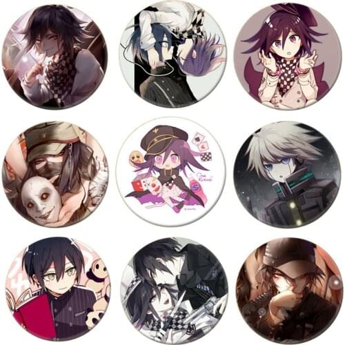 Anime Danganronpa Brooch Pin Badge Accessories For Clothes Backpack Decoration Childrens gift B001