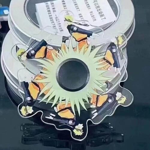 Running Fidget Hand Spinner Anime 3D Animation Relief Stress Figet Toy For Kids Bearing Mute Fingertip Gyro Alloy Metal Gifts