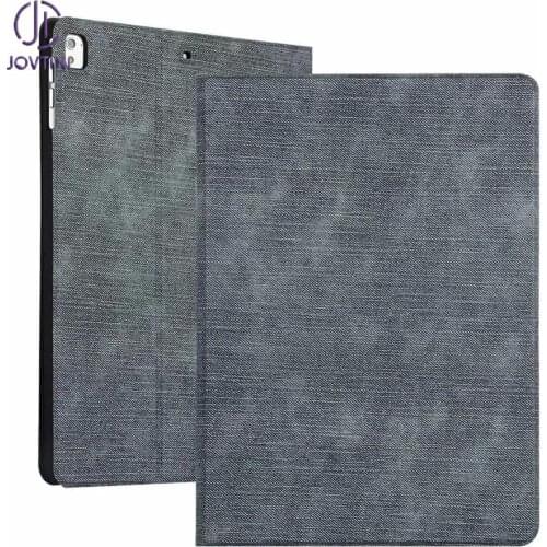 For iPad 9.7 2017 / 2018 / Air 1 / Air 2 / Pro 9.7 Case 9.7 inch Luxury Denim pattern Flip Stand Tablet Protective Cover