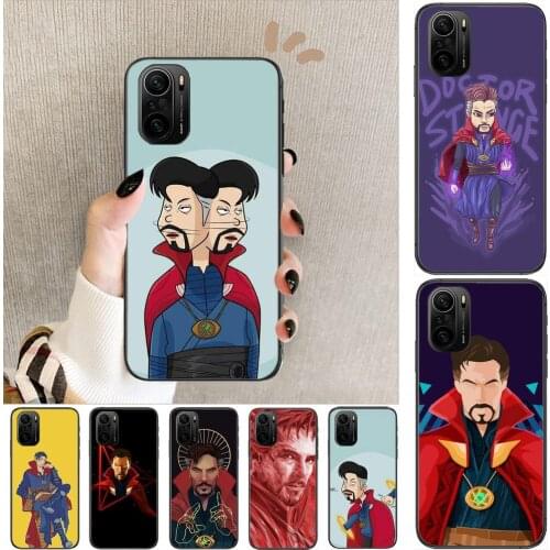 Doctor Strange Marvel hero Phone Case For xiaomi redmi POCO F1 F2 F3 X3 Pro M3 9C 10T Lite NFC Black Cover Silicone Back Prett m