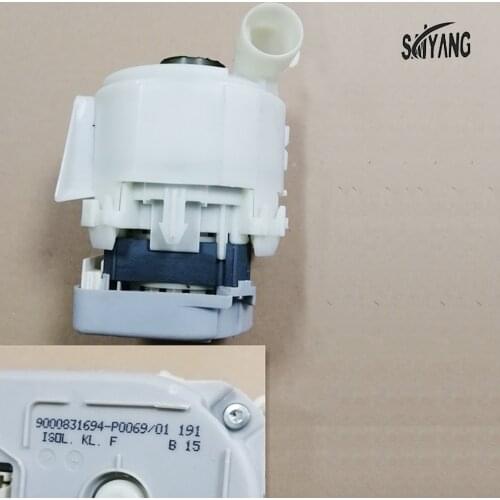 Original Used Heating Circulation Pump Motor 9000831694-P0069/01 For Siemens Bosch Dishwasher Pump Parts