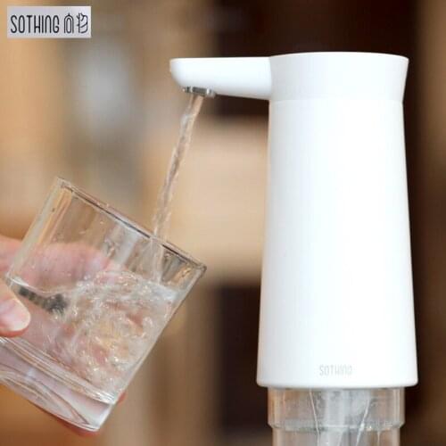 Sothing Electric Water Dispenser One-key Control Long Battery Life Household Portable Automatic Drink Water Bottle Pump For Home