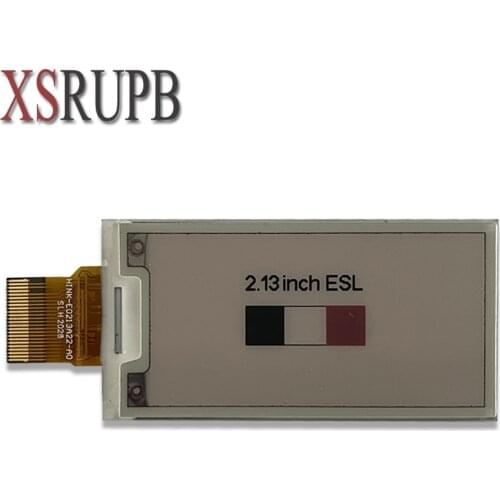 Hink-E0213A22 212x104 2.13inch E-Ink raw display panel Red black white 3 color e-paper SPI compatible Raspberry Pi 4B/Arduino