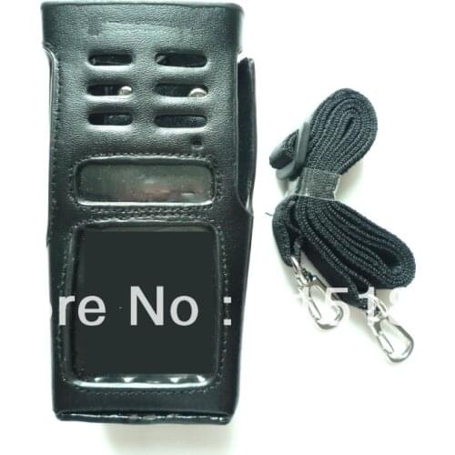 Walkie talkie case Leather Carrying Case with Belt Clip and Strap for Motorola GP338/GP380/GP360/GP680/GP760 portable radio