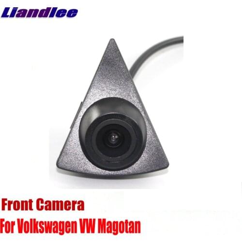 Liandlee AUTO CAM Car Front View Camera Logo Embedded For Volkswagen VW Magotan ( Not Reverse Rear Parking Camera )
