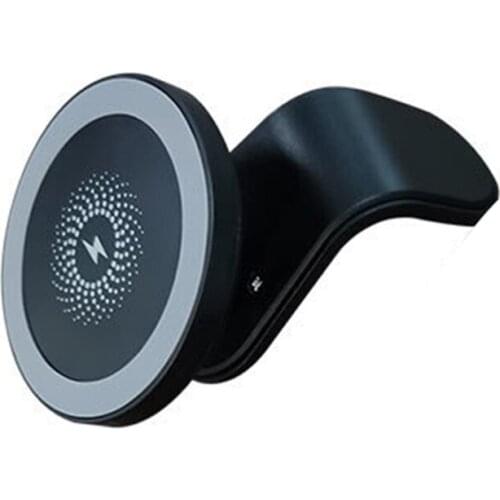 Magnetic Wireless Car Charger Air Vent Outlet Mount Compatible with Phone 12 Series Magnetic Attachment Easy to Install F19A