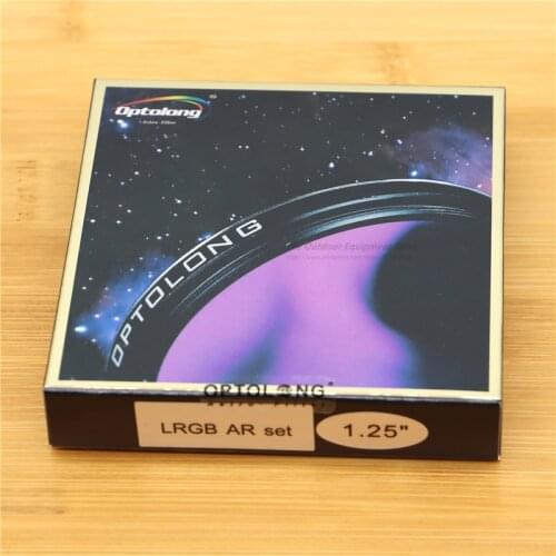 OPTOLONG 1.25" LRGB Imaging Filter Set Astronomy Telescope Eyepiece Kit Suitable for Deepsky Planetary CCD Imaging