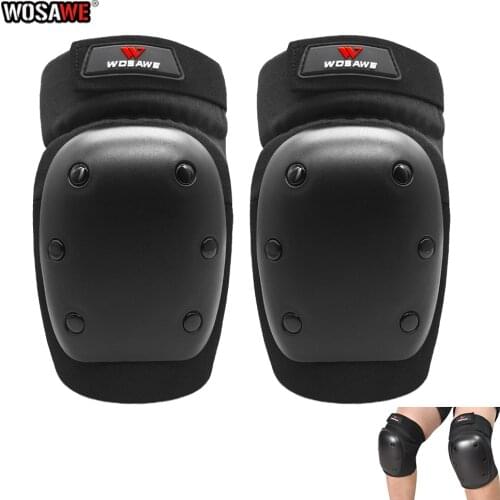 WOSAWE Sports Skateboard Bike Kneepads knee Protector MTB Motorcycle Motocross Elbowpads Protection Knee Guard Protective Gear