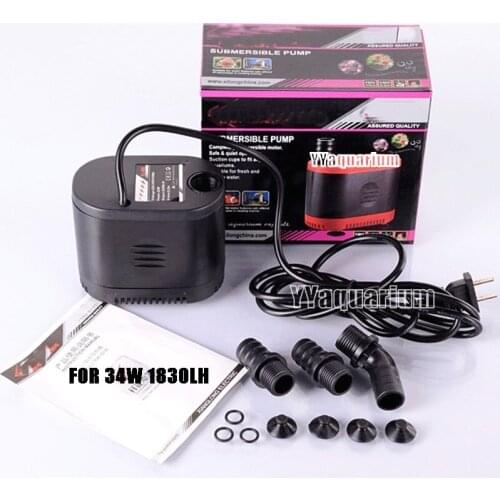 New Low Water Level Fish Tortoise Pump Aquarium 220V High Quality Ultra Silent Pumping for Tank Fountain Pond Pool Irrigation