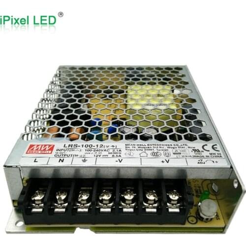 100w meanwell driver outdoor 12v power supply for led pixel light