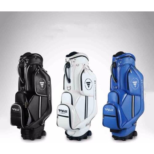 CRESTGOLF New Golf Standard Bag portable Golf package Golf Travel Bag Pu Cover Waterproof Thicken Air Bag With Wheels