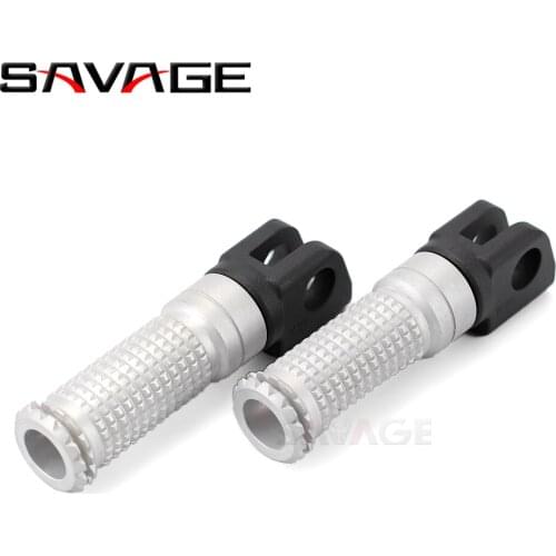 Footrest Foot Pegs For KAWASAKI ER Z 7 300 900 650 125 750 400 1000 6N 250 EX 6F ZR KLE 4N Motorcycle Rider Passenger Pedal