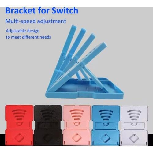 Adjustable Stand Holder For Nintendo Switch Game Console Mainstand Desktop Base Mobile Phone Desk Mount Bracket for NS-Switch