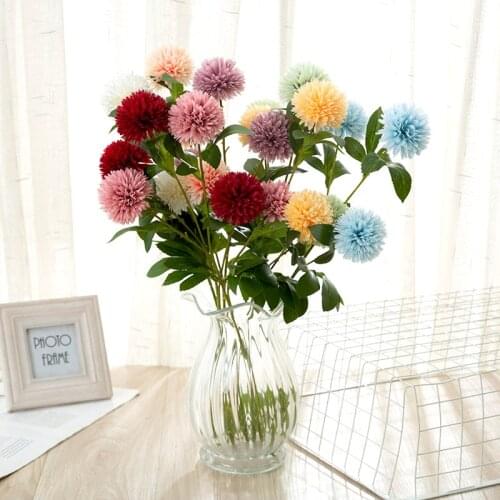 Artificial chrysanthemum 7 CM Silk cloth Bride Bouquet Home Wedding Decor Scrapbooking DIY Supplies Party decoration