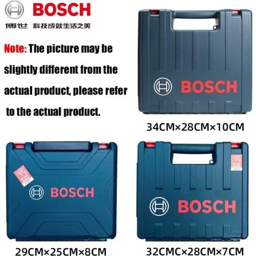 Original Bosch Hand Drill Tool Box Household Multifunctional Hardware Storage Box Plastic Suitcase