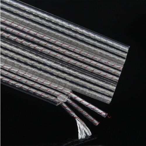 7N Copper Valhalla Wire Silver Plated 12 Core DIY Speaker Cable for HiFi Audio Amplifier CD Player