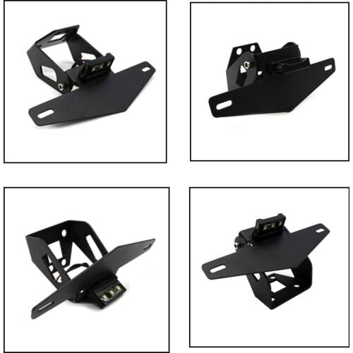 For Kawasaki Z400 NINJA400 250 License Plate Holder LED Light Bracket Ninja400 Ninja250 Z400 2018-2020 Rear Tail Fender Plate