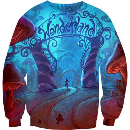 JUMEAST New Hoodies 3D Printing Mens Plus Size Hip Hop Breathable Sweatshirt Blue Men Long Sleeve Hooded Sweatshirt S-7XL