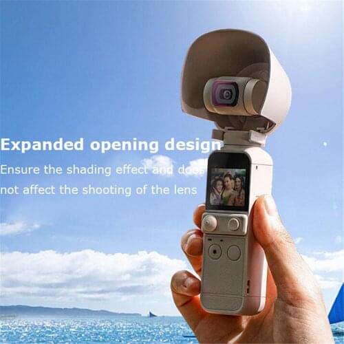 Gimbal Sunshade Lens Hood Protective Cover Storage Board Dust Cover for DJI OSMO POCKET 2