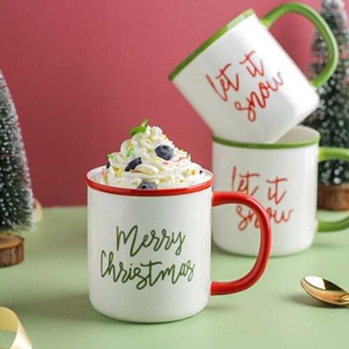 Mug large capacity nordic ins ceramic water cup home creative coffee cup couple cup