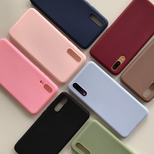 Candy Color Matte Phone Case For OPPO A9 A8 A5 A31 2020 A91 A52 A59 A11X A73 A79 A83 A3 A7 AX7 A5S A1K Silicone Soft TPU Cover