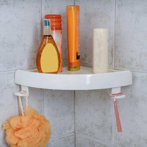Wall Bathroom Shelf Corner Shelf Shower Storage Rack Qrganizer Wall Holder Shampoo Holder Shelves Bathroom Kitchen Accersories