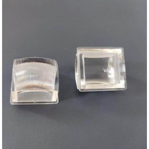 #NDIU-20 Waterproof Led Lens, Window lamp lens, Degree: 3X60 , Size: 20X18mm, Stripe surface, PMMA