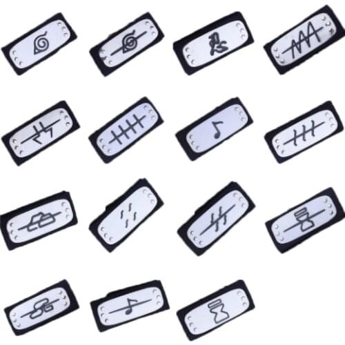 Naruto Bandage Headband Anime Uzumaki Sasuke Kakashi Akira Uchiha Itachi Konoha Cosplay Props Costume Accessories Toys