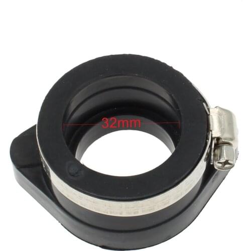 Motorcycle Carburetor Adapter Inlet Intake Pipe Rubber For MIKUNI VM24 PWK 21 24 26 28 30 32 34mm PE28 Dirt Bike