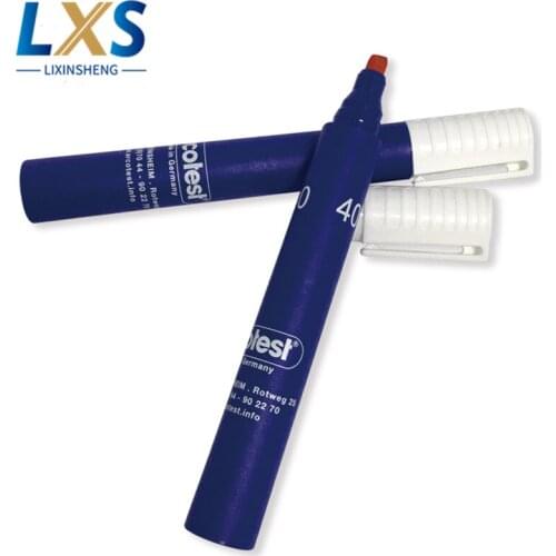 5 pcs/lot German ARCOTEC Dyne Test Pen 40mN/m Red Ink Color Surface Wet Force Test Pen