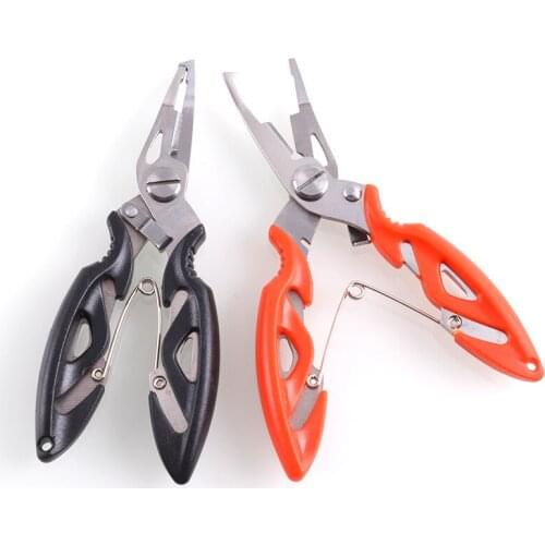 Fishing tongs, scissors, braiding line, bait, cutting hook, etc. Multi - functional scissors for cutting fish with pliers