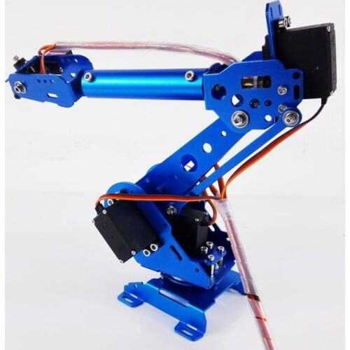 DOIT DoArm S6 6DoF Robot Arm ABB Model Manipulator with 4pcs MG996R+2pcs*MG90S Servos for DIY Robot Project