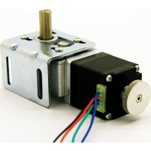 NEMA 11 stepper motor with worm gear