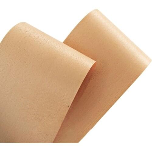 2pcs L:2.5Meters Width:200mm Thickness:0.2mm Natural Beech Straight Grain Veneer Veneer Furniture Veneer