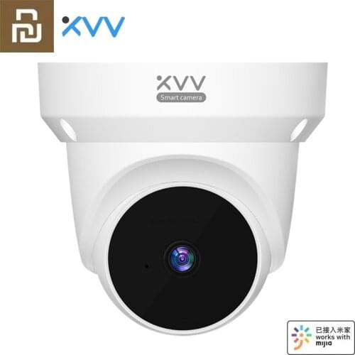 Xiaovv Smart PTZ Camera 1080P HD 360° Rotation CCTV 110° Wide Angle Infrared Night Vision Voice Intercom Al Home WiFi Videcam