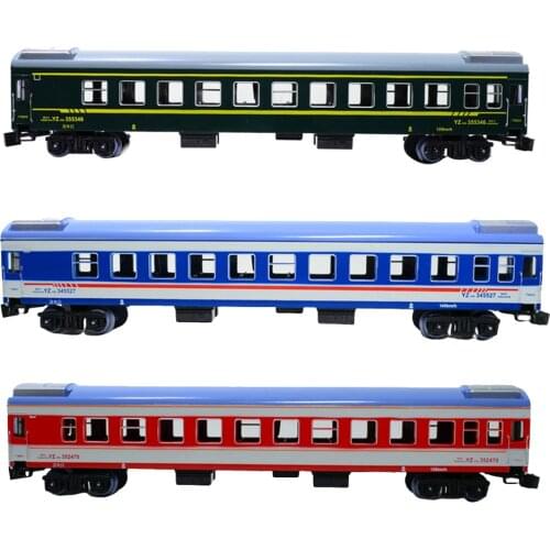 1/87 Model Train Toy Passenger Car Locomotive Retro Toy Gifts Children