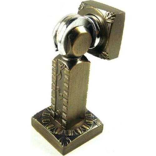 1 pc 2016 new Fashion Europe style zinc alloy door stopper classical bronze door stops strong magnetism