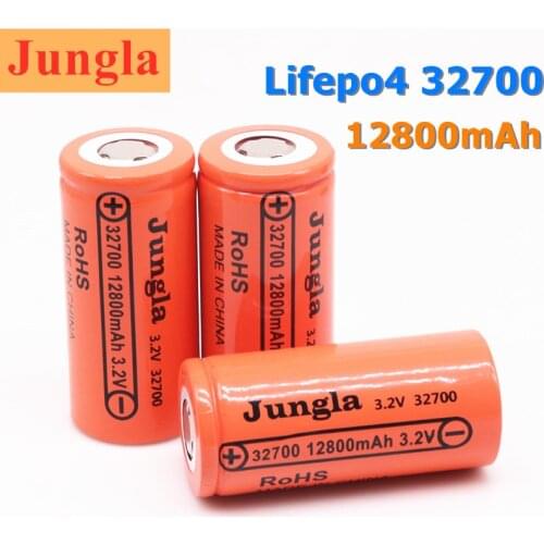 100% original 3.2 V 32700 12800 mAh LiFePO4 Battery 60A High Power Maximum Continuous Discharge battery