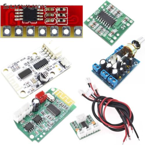 3W+3W Single/Dual-Channel 3.7-5V PAM8403 Bluetooth 4.0 Audio Receiver Amplifier