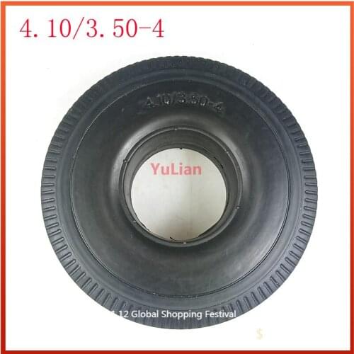 4.10/3.50-4 solid tire 4.10-4 3.50-4 explosion-proof tyre for 3wheel scooter,electric bicycle,electric scooter,Warehouse cart
