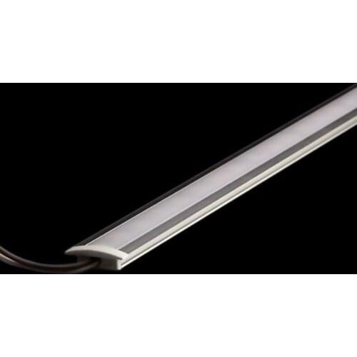 50pcs*50cm 100cm Factory Wholesale DC12V 144leds/m SMD 5730 LED Hard Strip Bar Light with U Aluminium shell +PC cover