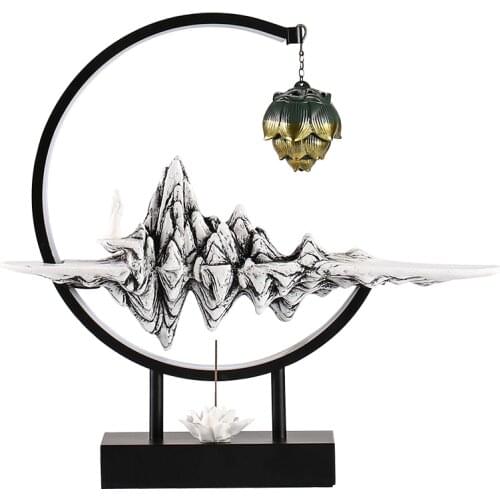 Backflow Incense Burner Household Personalized Hanging Indoor Incense Creative Zen Sandalwood Agarwood Tea Ceremony Ceramic