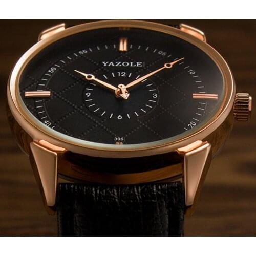 2020 Wristwatch Male Clock Yazole Quartz Watch Men Top Brand Luxury Famous Wrist Watch Business Quartz-watch Relogio Masculino