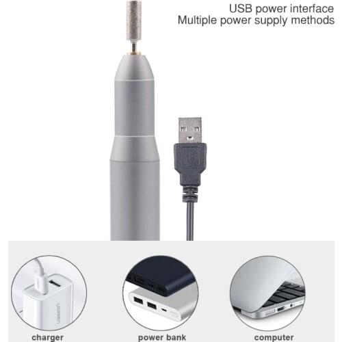 Electric Nail File Professional Portable Nail Tools Pen Shape Finger Toe Nail Care Nail File Nail Tips Manicure Pedicure Machine