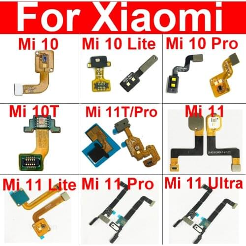 Light Proximity Sensor Flex Cable For Xiaomi Mi 10 Lite Distance Proximity Sensor Flex Ribbon Replacement Repair Parts