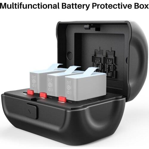 GP-8 Battery Storage Box For Gopro 9 Preotective Housing Case For Gopro Battery Action Camera Battery Protective Box New Arrival