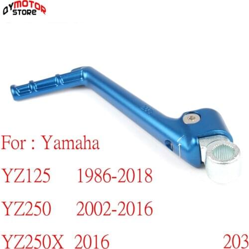 Forged Kick Start Starter Lever Pedal For YAMAHA YZ125 YZ 125 1986-2018 YZ250 02-16 YZ250X 2016 Off Road Dirt Bike Motorcycle