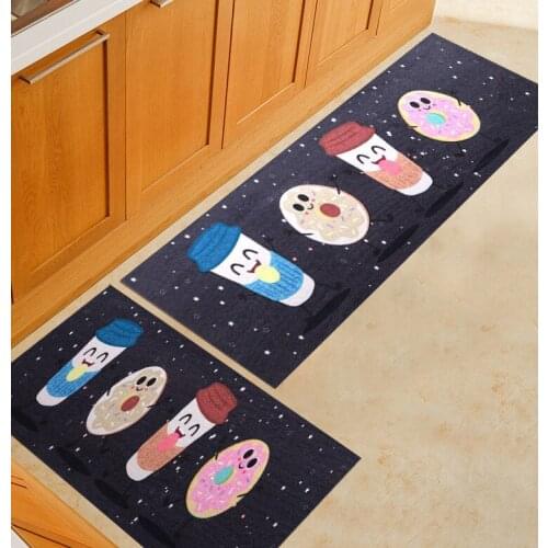 Carpet And Rugs For Living Room Anti-slip Bath Mat Nordic Style Print Kitchen Mat Bedside Mat Floor Mat Doormat Area Rugs
